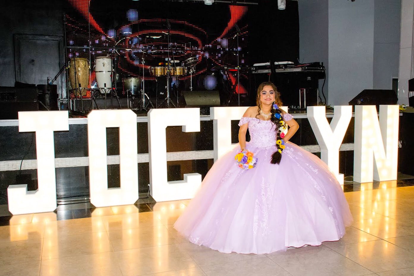 Large Lighted Marquee Name for Rent in AZ