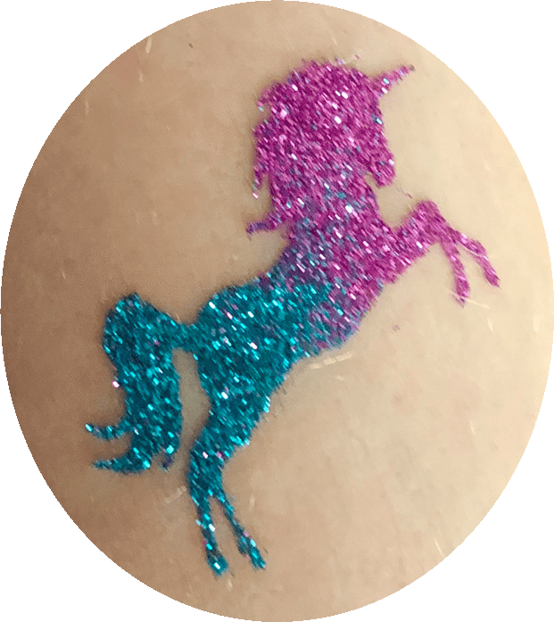 GlitterTattoos in AZ for Birthday Parties and Pool Parties for fun